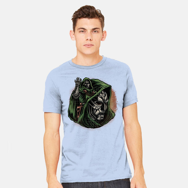 The Future Is Doomed-Mens-Heavyweight-Tee-glitchygorilla
