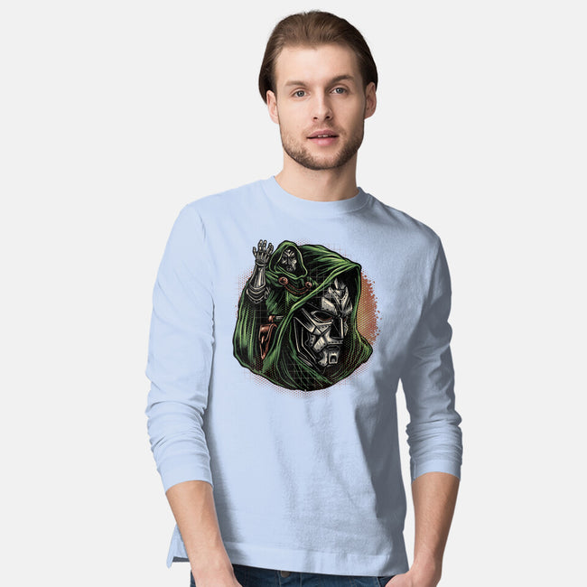 The Future Is Doomed-Mens-Long Sleeved-Tee-glitchygorilla