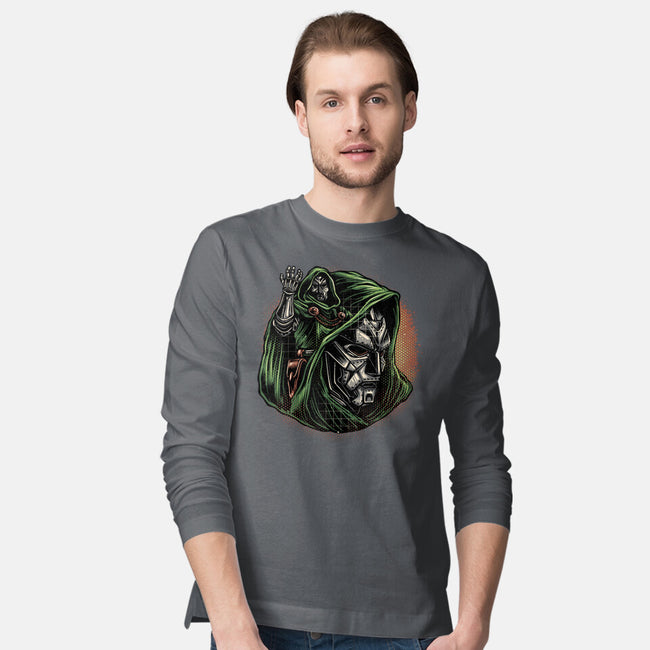The Future Is Doomed-Mens-Long Sleeved-Tee-glitchygorilla