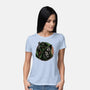 The Future Is Doomed-Womens-Basic-Tee-glitchygorilla