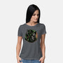 The Future Is Doomed-Womens-Basic-Tee-glitchygorilla
