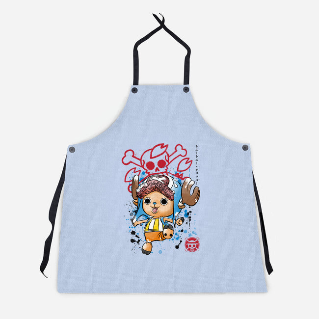 The Pirate Doctor-Unisex-Kitchen-Apron-DrMonekers