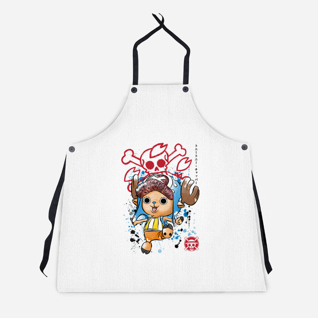 The Pirate Doctor-Unisex-Kitchen-Apron-DrMonekers