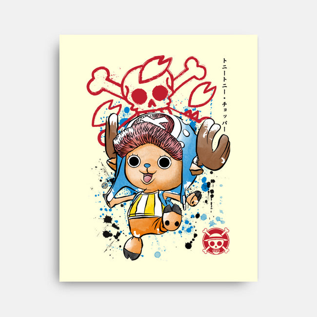 The Pirate Doctor-None-Stretched-Canvas-DrMonekers