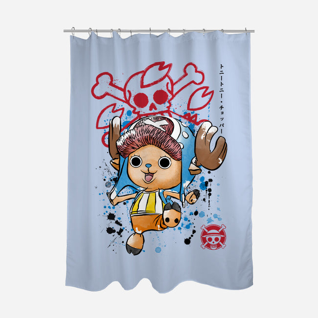 The Pirate Doctor-None-Polyester-Shower Curtain-DrMonekers