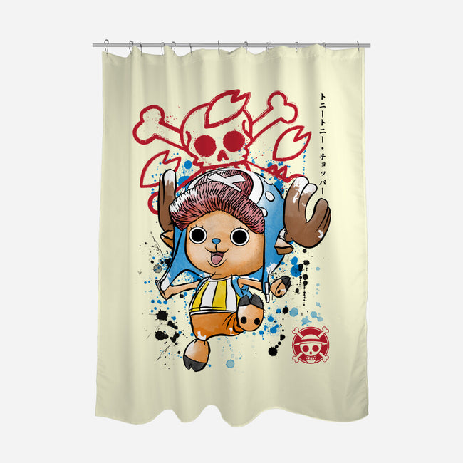 The Pirate Doctor-None-Polyester-Shower Curtain-DrMonekers