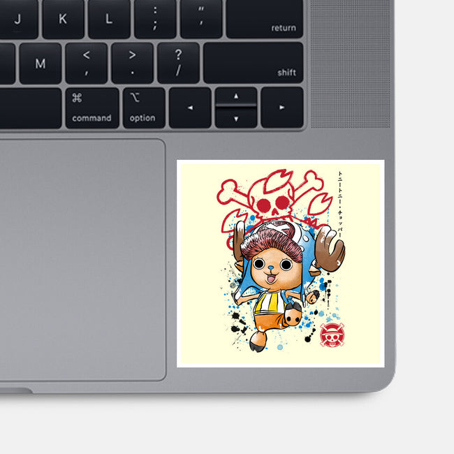 The Pirate Doctor-None-Glossy-Sticker-DrMonekers