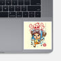 The Pirate Doctor-None-Glossy-Sticker-DrMonekers