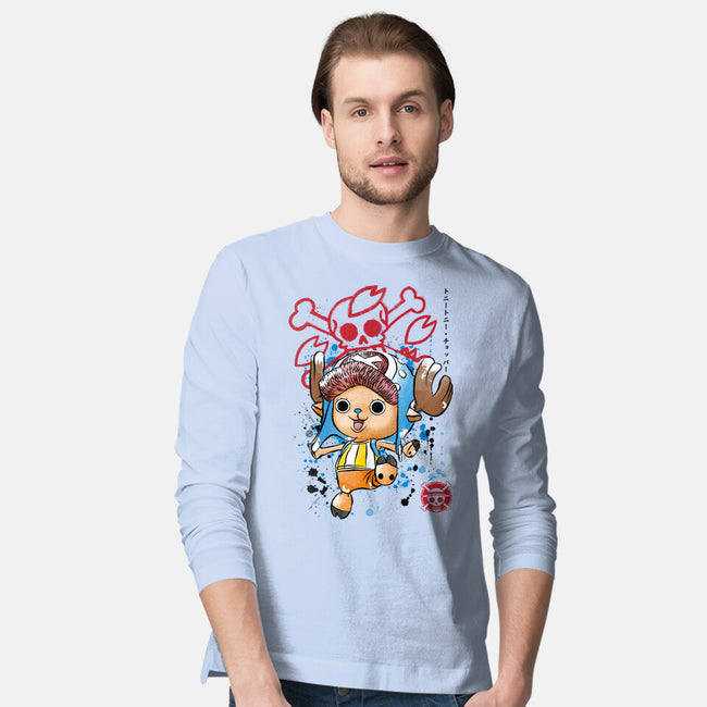 The Pirate Doctor-Mens-Long Sleeved-Tee-DrMonekers