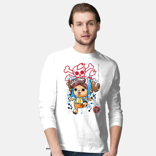 The Pirate Doctor-Mens-Long Sleeved-Tee-DrMonekers