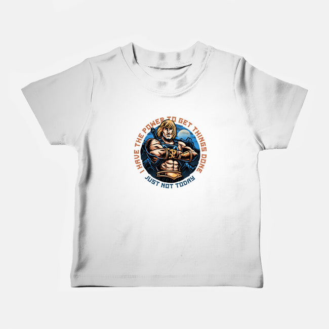 Power To Get Things Done-Baby-Basic-Tee-glitchygorilla