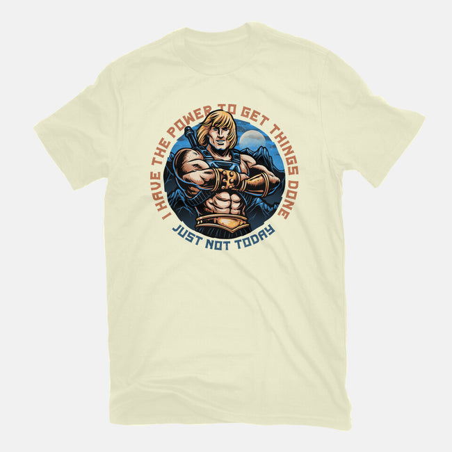 Power To Get Things Done-Mens-Basic-Tee-glitchygorilla