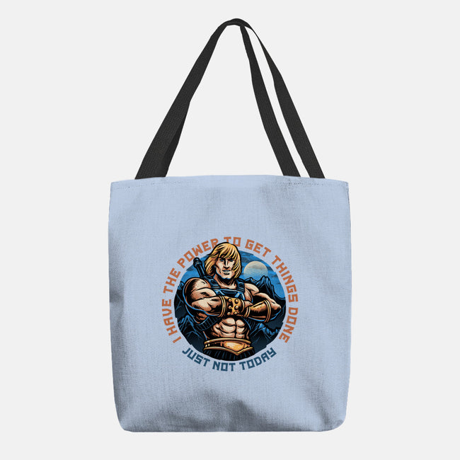 Power To Get Things Done-None-Basic Tote-Bag-glitchygorilla