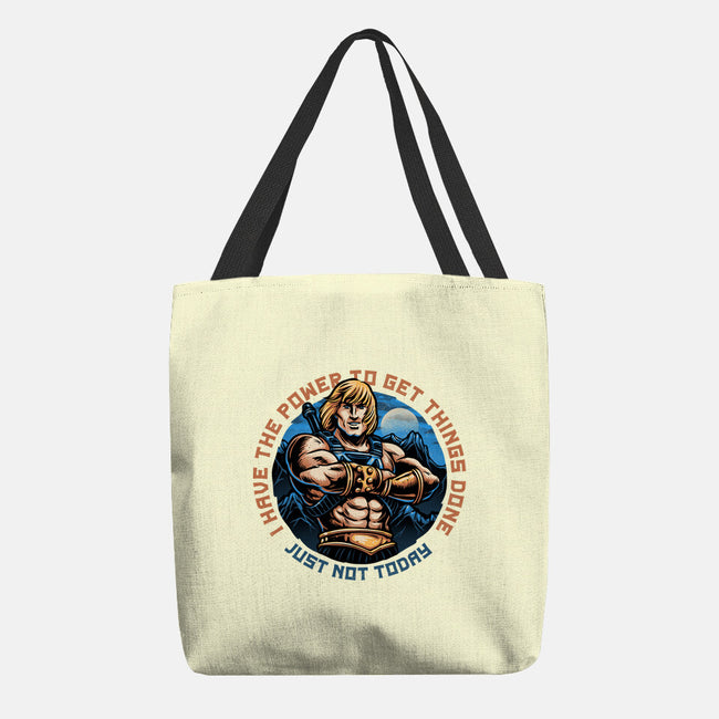 Power To Get Things Done-None-Basic Tote-Bag-glitchygorilla