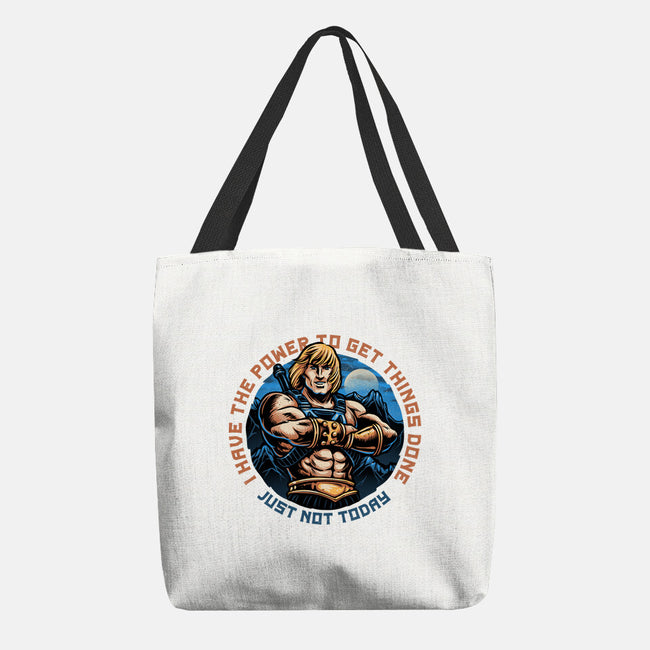 Power To Get Things Done-None-Basic Tote-Bag-glitchygorilla
