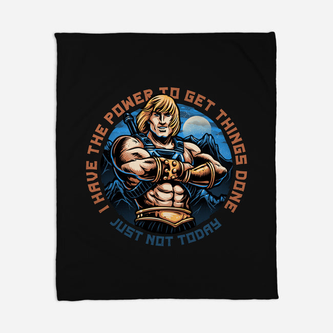 Power To Get Things Done-None-Fleece-Blanket-glitchygorilla
