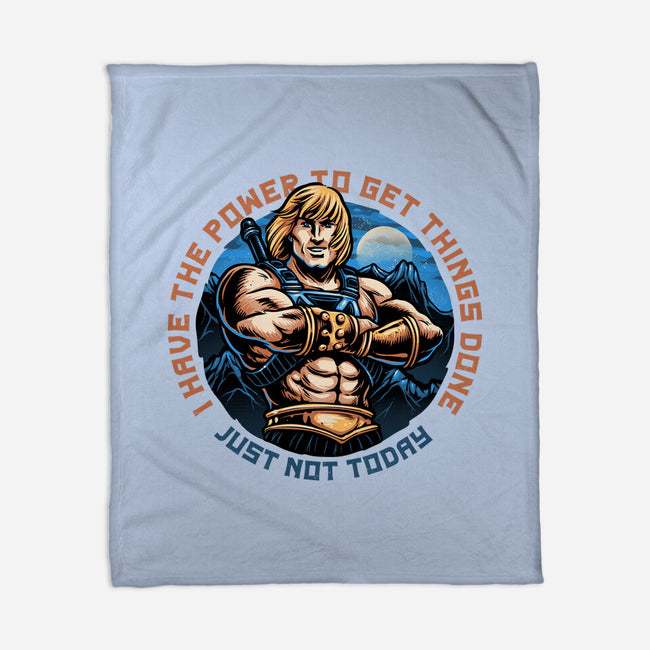 Power To Get Things Done-None-Fleece-Blanket-glitchygorilla