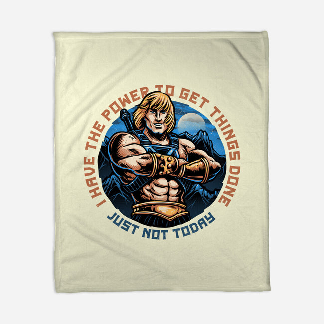 Power To Get Things Done-None-Fleece-Blanket-glitchygorilla
