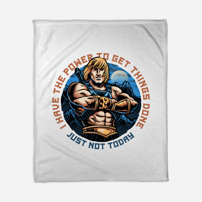 Power To Get Things Done-None-Fleece-Blanket-glitchygorilla