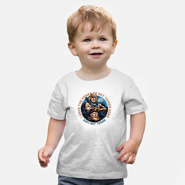 Power To Get Things Done-Baby-Basic-Tee-glitchygorilla