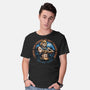 Power To Get Things Done-Mens-Basic-Tee-glitchygorilla