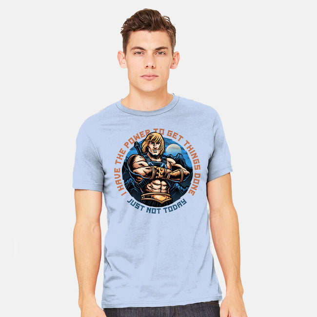 Power To Get Things Done-Mens-Heavyweight-Tee-glitchygorilla
