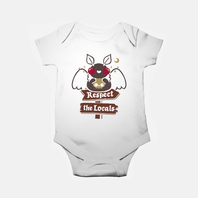 Funny Cute Mothman-Baby-Basic-Onesie-xMorfina