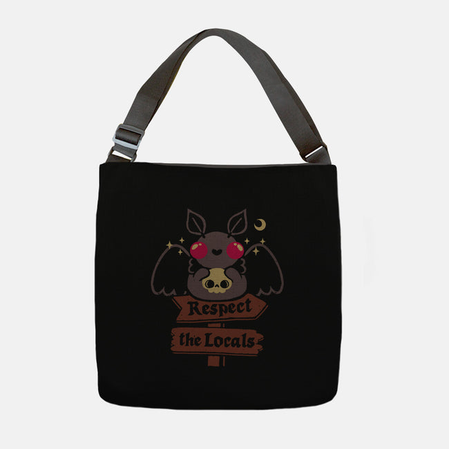 Funny Cute Mothman-None-Adjustable Tote-Bag-xMorfina