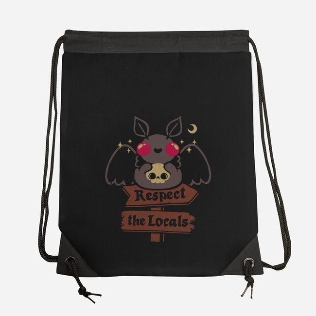 Funny Cute Mothman-None-Drawstring-Bag-xMorfina