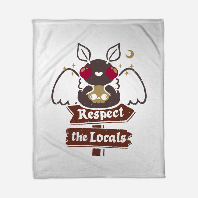 Funny Cute Mothman-None-Fleece-Blanket-xMorfina