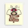 Funny Cute Mothman-None-Stretched-Canvas-xMorfina