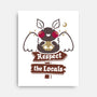 Funny Cute Mothman-None-Stretched-Canvas-xMorfina