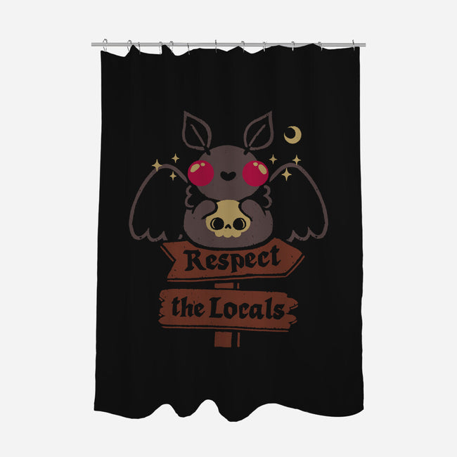 Funny Cute Mothman-None-Polyester-Shower Curtain-xMorfina