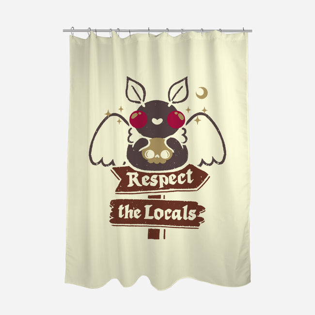 Funny Cute Mothman-None-Polyester-Shower Curtain-xMorfina