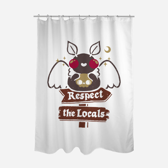 Funny Cute Mothman-None-Polyester-Shower Curtain-xMorfina