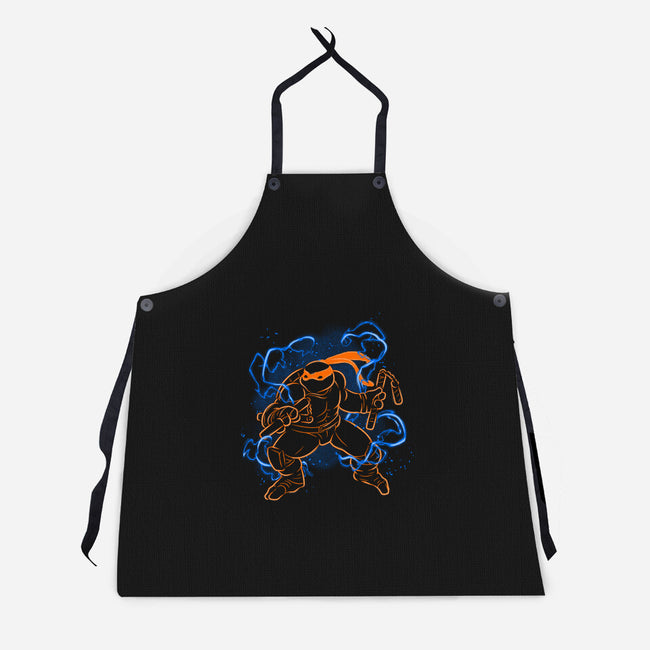 Mikey Electric Neon-Unisex-Kitchen-Apron-Badbone Collections