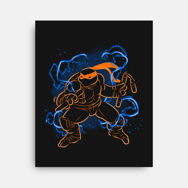 Mikey Electric Neon-None-Stretched-Canvas-Badbone Collections