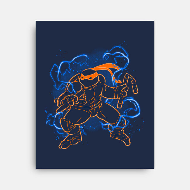 Mikey Electric Neon-None-Stretched-Canvas-Badbone Collections