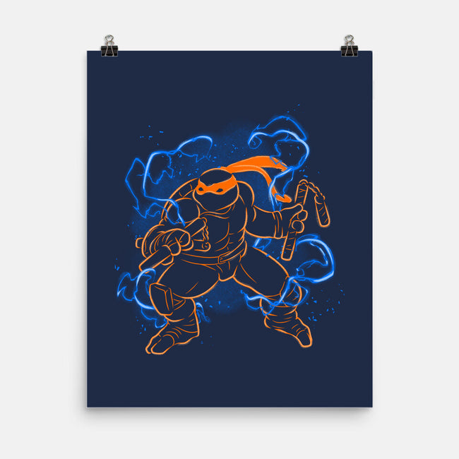 Mikey Electric Neon-None-Matte-Poster-Badbone Collections