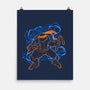 Mikey Electric Neon-None-Matte-Poster-Badbone Collections