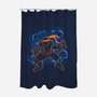 Mikey Electric Neon-None-Polyester-Shower Curtain-Badbone Collections