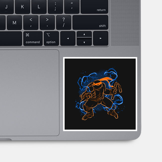 Mikey Electric Neon-None-Glossy-Sticker-Badbone Collections