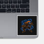 Mikey Electric Neon-None-Glossy-Sticker-Badbone Collections