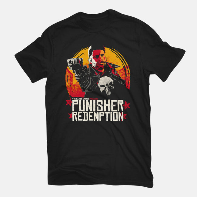 Punisher Redemption-Unisex-Basic-Tee-teesgeex