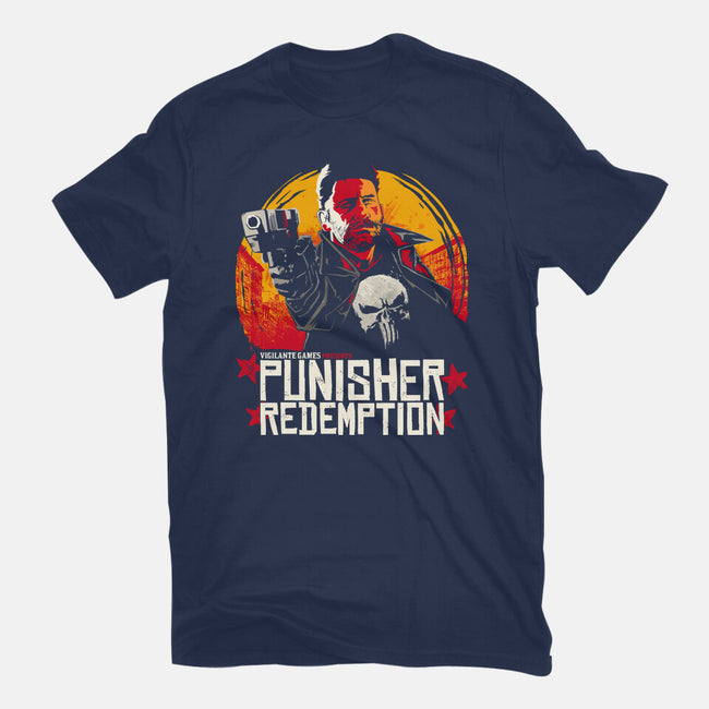 Punisher Redemption-Unisex-Basic-Tee-teesgeex