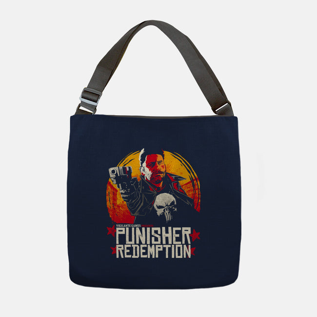 Punisher Redemption-None-Adjustable Tote-Bag-teesgeex