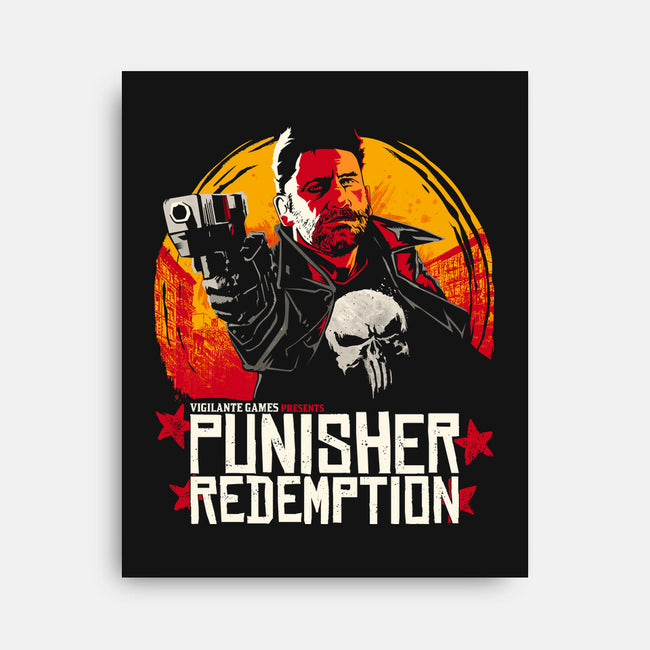 Punisher Redemption-None-Stretched-Canvas-teesgeex
