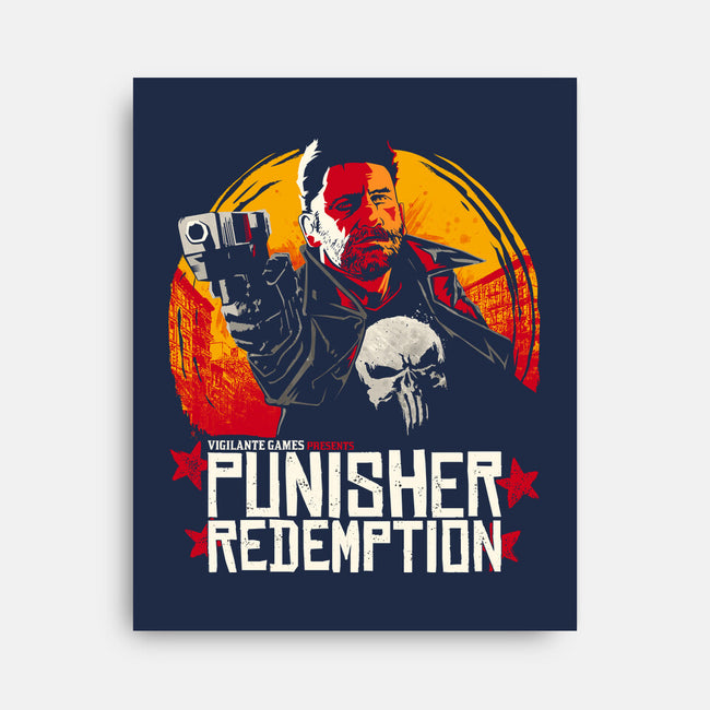 Punisher Redemption-None-Stretched-Canvas-teesgeex