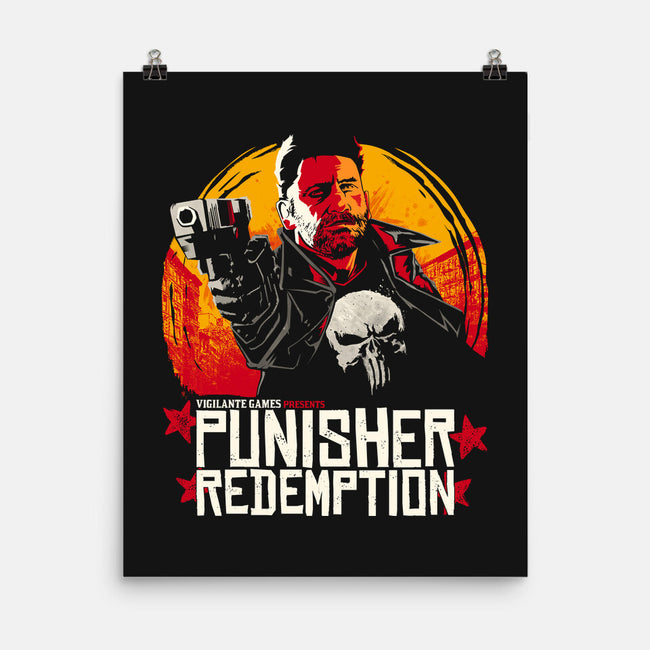 Punisher Redemption-None-Matte-Poster-teesgeex
