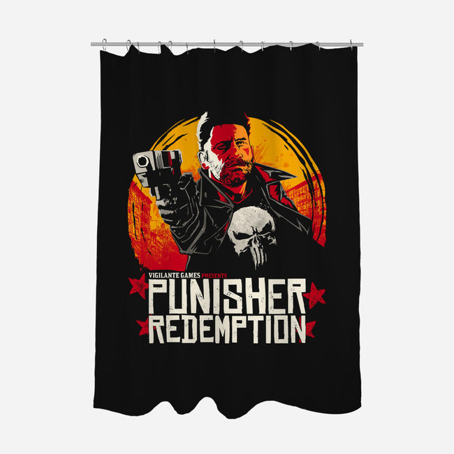 Punisher Redemption-None-Polyester-Shower Curtain-teesgeex